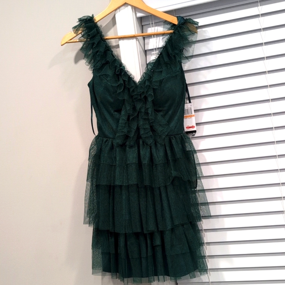 City Studio brand new green tulle dress, size 3, m157